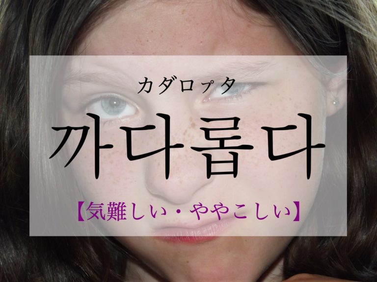 koreanword-picky