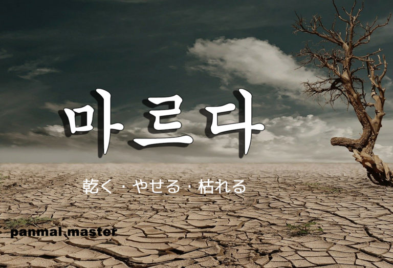 korean-words-dry