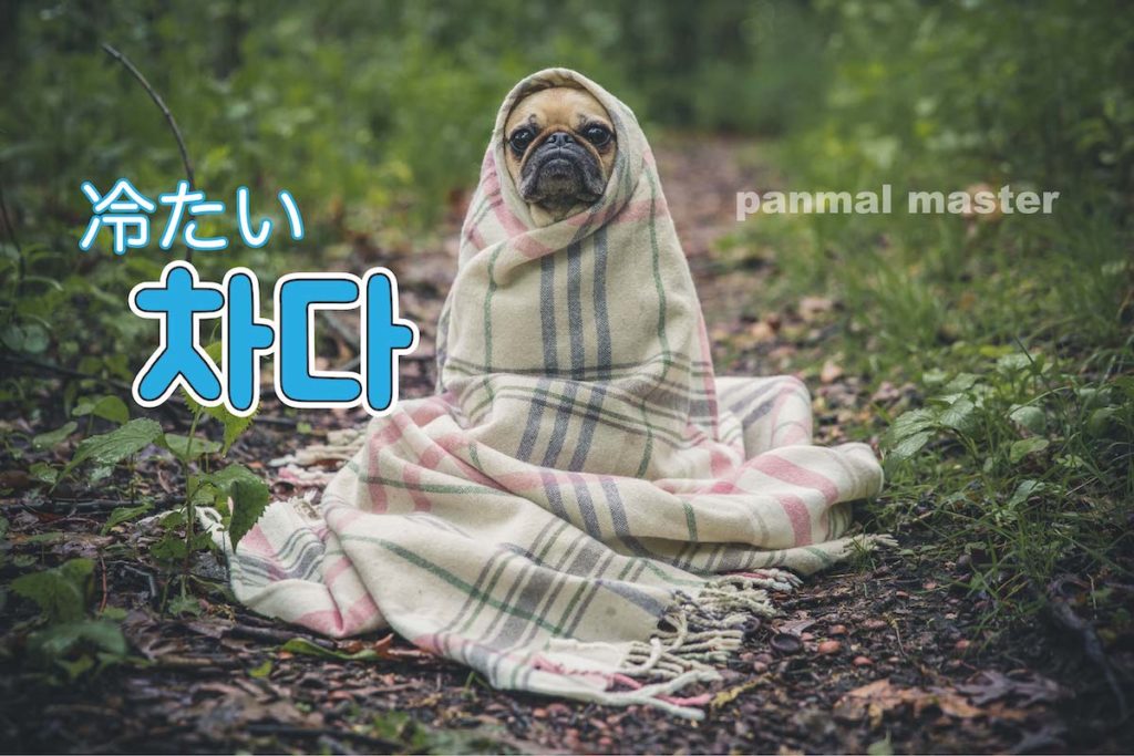 korean-words-be-cold